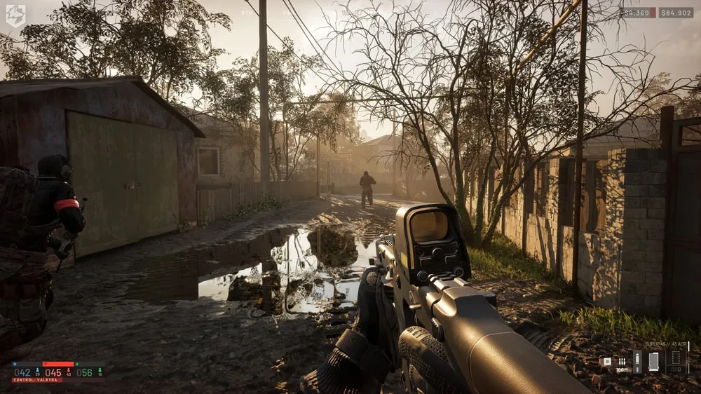 WARDOGS operators move through a residential combat area